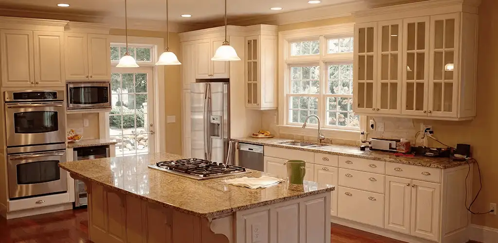 Custom cabinet door installation and kitchen upgrade in Pittsburgh, PA